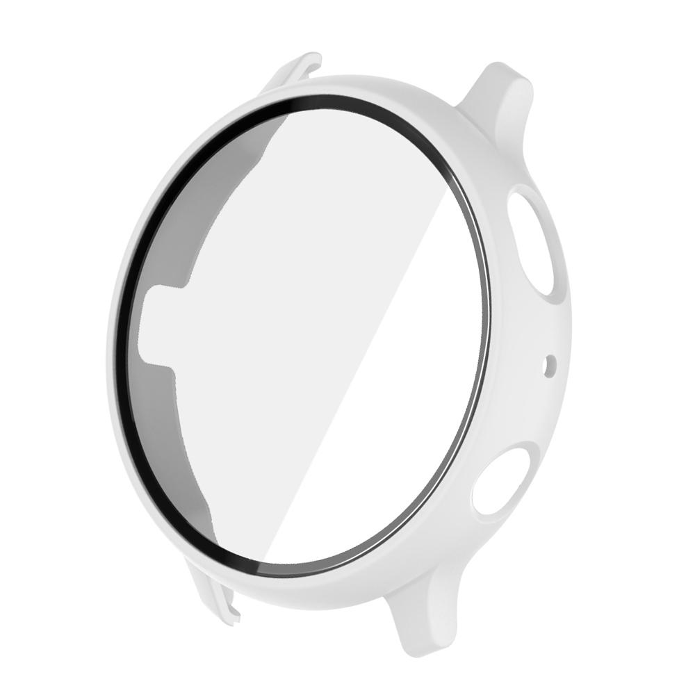 Чехол+Стекло для Samsung Galaxy Watch Active 2 44мм 40мм Накладка Бампер Аксессуары Защитник Полное Покрытие Матовая Защита Экрана