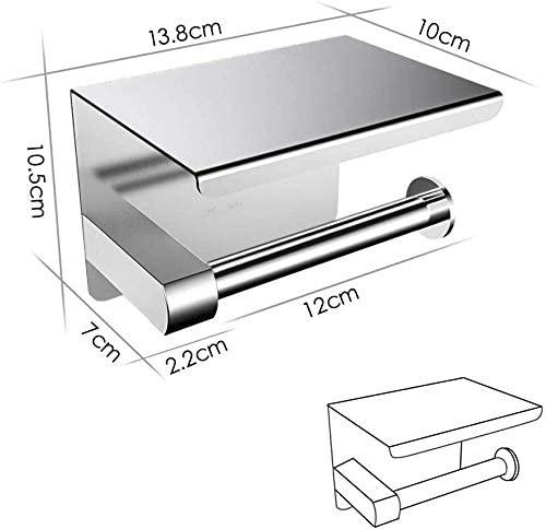 Настенный держатель для туалетной бумаги из нержавеющей стали, держатель для салфеток, мобильный телефон, подставка для рулонов туалетной бумаги, настенное крепление, продукт для ванной комнаты