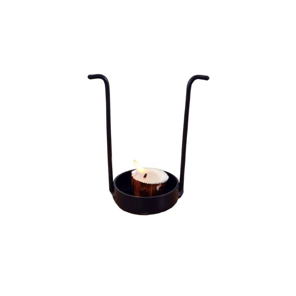 Metal Tealight Candle Holder Hanging Degchi/Dhuni Tea Light Candle Stand Holders Home Decoration Items for Home/Office