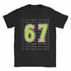 Funny Six Seven Baseball Ice Cream Drip Cool Meme 67 Funny Number Tshirt For Unisex Unisex 100 Cotton T Shirt Tee Shirt Clothes