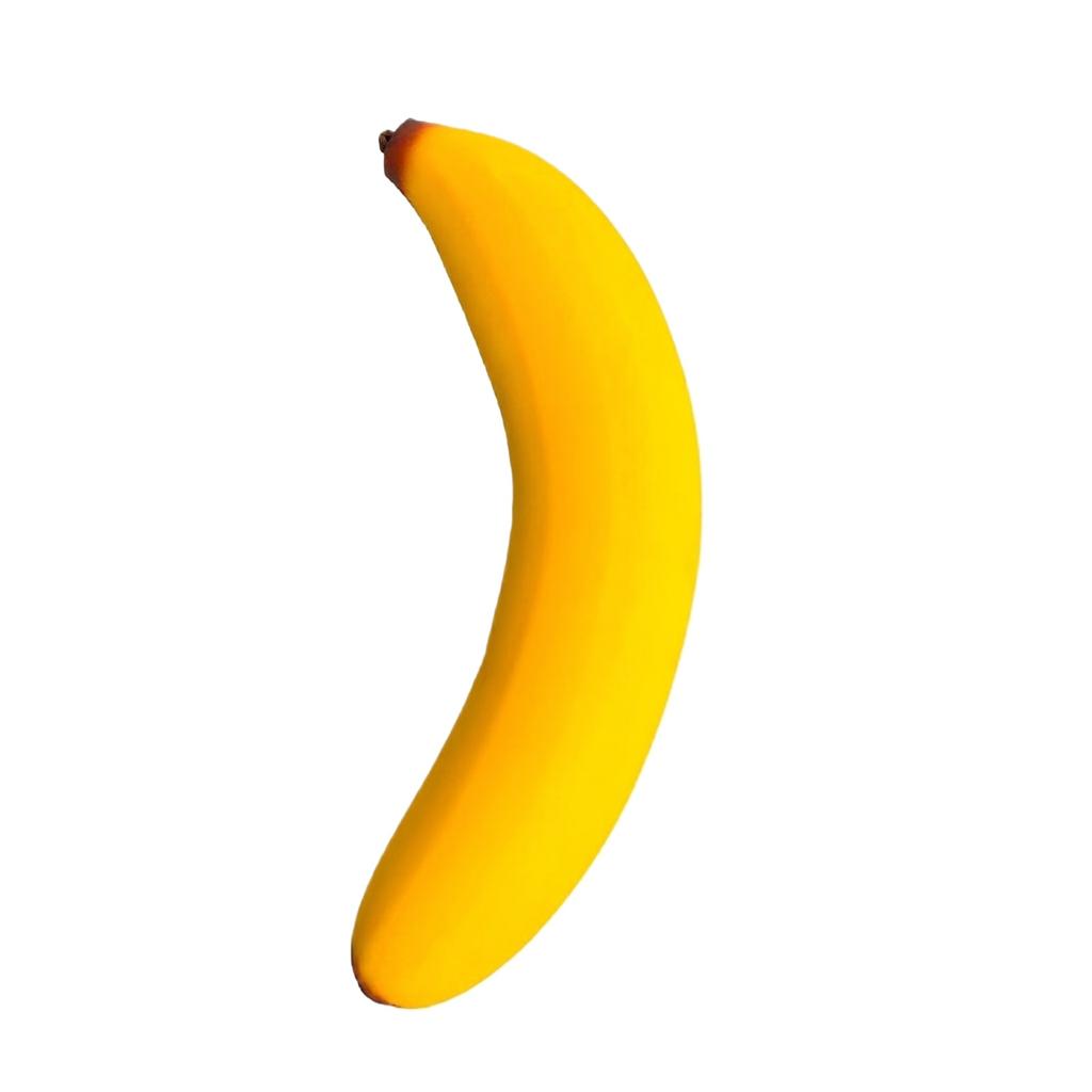 48cm Large Soft Squeeze Banana Toy Jumbo Size Fruit Shape Stress Relief Squishy Slow Rising Foam Sensory Toy for Kids and Adults