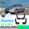 For Hyundai Elantra MD 2011 2012 2013 2014 2015 2016  Fender Mudguard Mud Flaps Guard Splash Flap Car