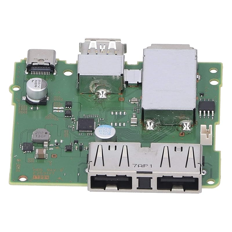 HDMI Charging Board Docking Station Main Board Circuit Board Exchange with Screwdriver Game Console Dock Mainboard for Circuit Boards