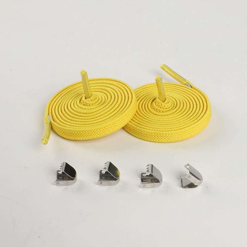 1 пара шнурков без завязок, эластичные шнурки, уличные кроссовки для отдыха, быстрые безопасные шнурки на плоской подошве для детей и взрослых, унисекс, ленивые шнурки