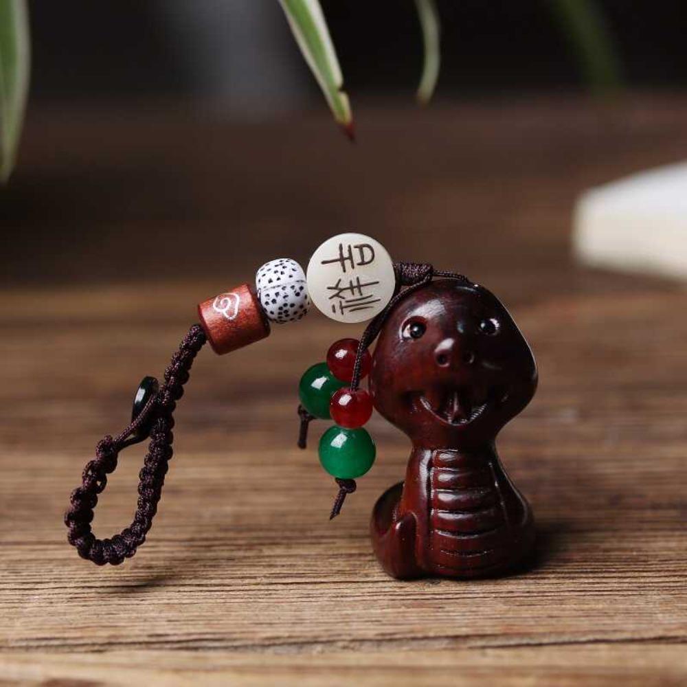 Мини резьба по дереву резьба по дереву брелок с изображением двенадцати знаков зодиака офисные аксессуары для стола