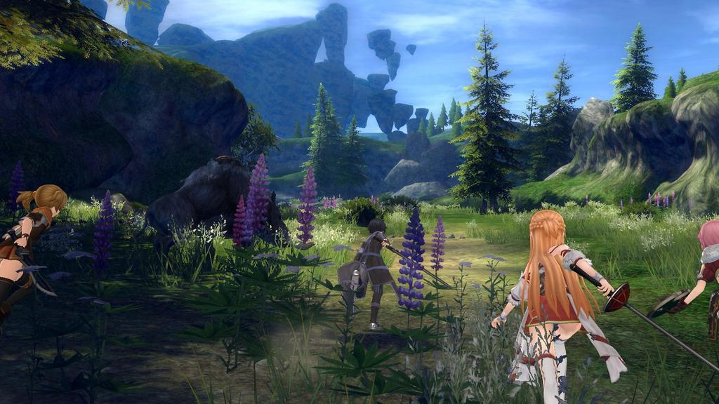 Sword Art Hollow Реализация Север PS4 Онлайн (Импорт Америка) -