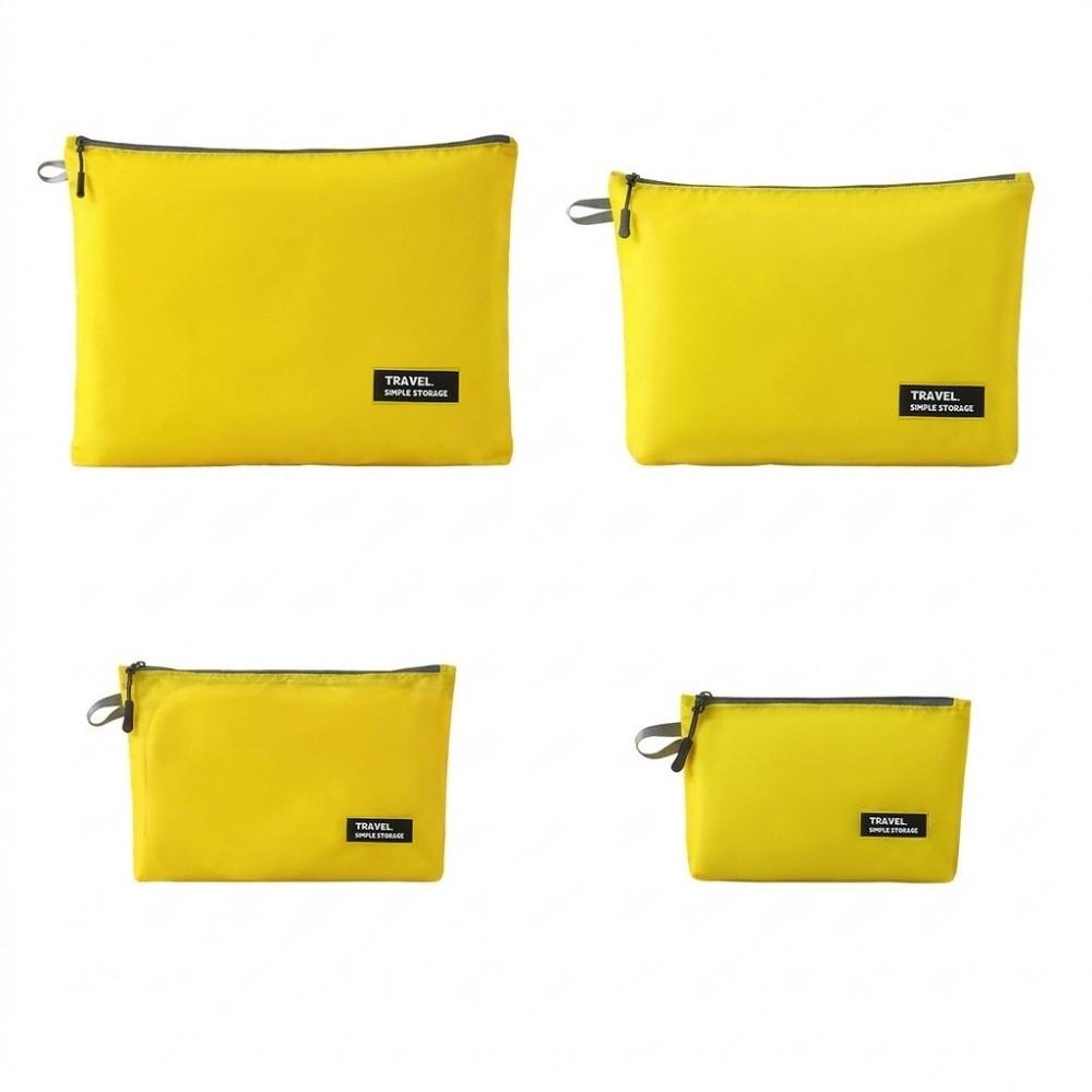 4Pcs/set Ultralight Clothing Storage Bag Water-Resistant Foldable Travel Organiser Pouch Space Saving Waterproof