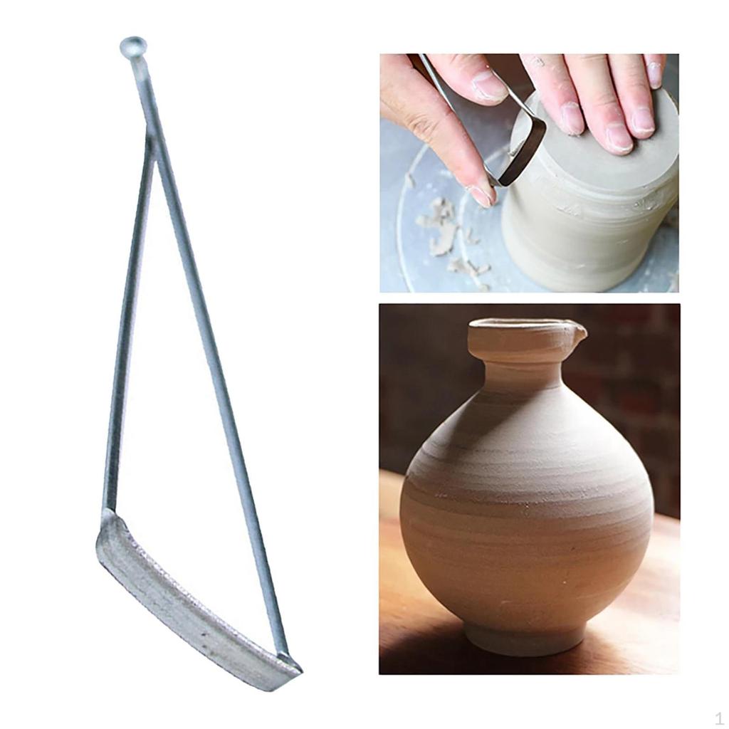 Clay Tools Pottery Modelling Carving Tool Sculpture Cutter with Toothed Head for