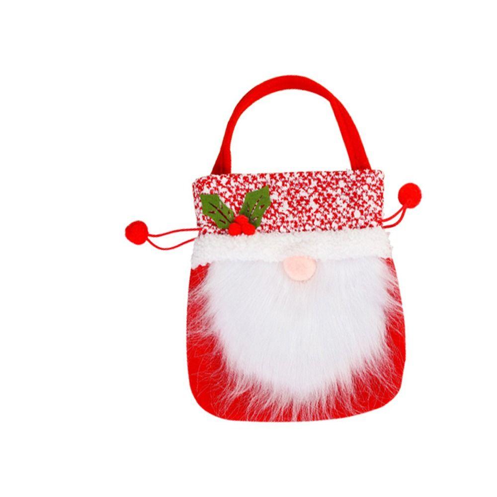 Ornaments Jewelry Storage Christmas Handbags Kids Candy Bags Christmas Tree Ornaments Storage Bags