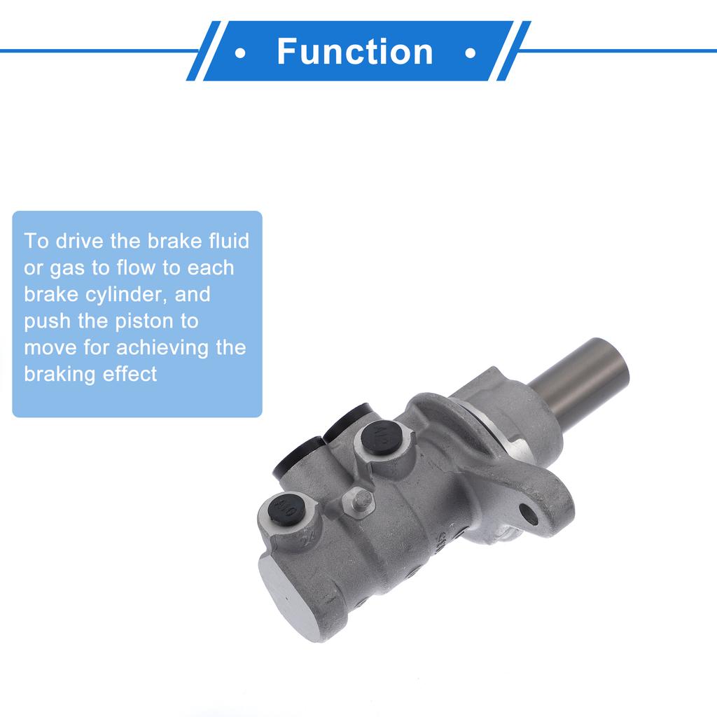 UXCELL Brake Master Cylinder No.4601V0/4601Y3 for Peugeot 308 CC 2009-2014 Hydraulic Master Cylinder Aluminum Alloy