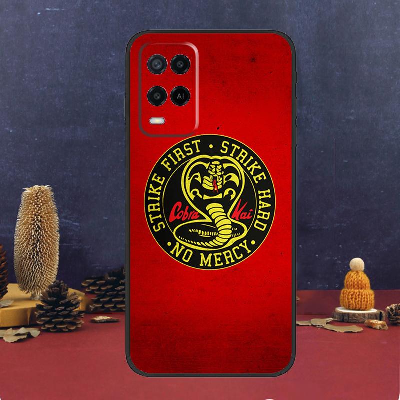Cobra Kai For OPPO A96 A76 A16 A54 A74 A94 A58 A78 A98 A5 A9 A53 A52 A72 A91 A15 A17 A57 A77 A79 Case
