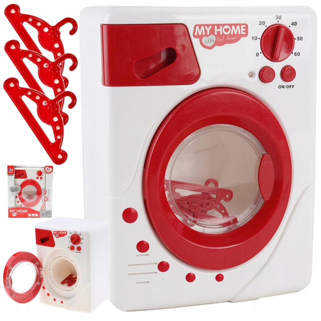 [PACZB][1] Automatic washing machine interactive toy + hangers X68