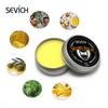 SEVICH 30g/60g Natural Beard Balm Wax For Beard Smoothing Moustache Wax For Men's Beard Care