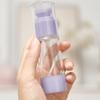 Airless Press Type Refillable Bottles Spray Bottle Lotion Cosmetic Dispenser Travel Portable Hydration Bottle