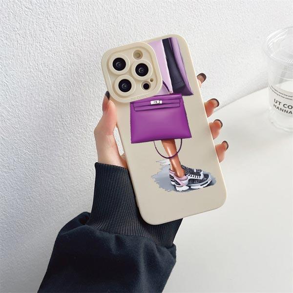 Модная Девушка Женщина Высокий Каблук Кофе Мисс Чехол Для Телефона Для iphone 12 11 14 13 15 Pro Max X XS MAX XR SE 2020 7 8 Plus Чехлы