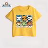 Детская футболка Potdemiel Octonauts 100% хлопок, Новый летний стиль, Для мальчиков и девочек, Повседневная, Удобная, Дышащая детская футболка