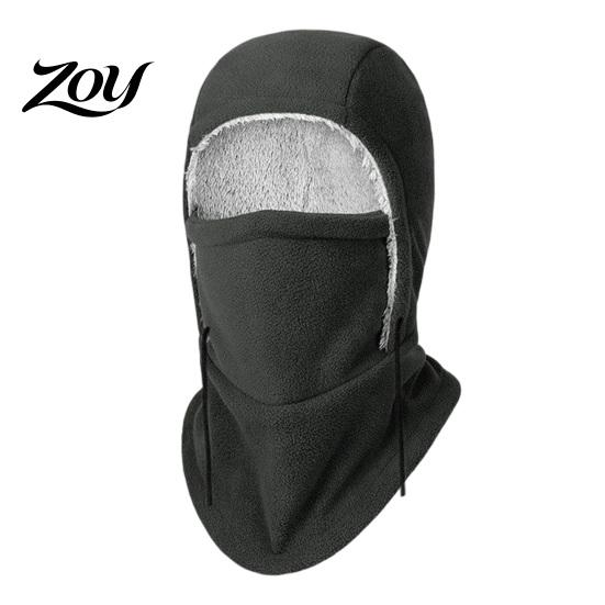 Thermal Headgear for Motorcycle Riding Winter Balaclava Hat, Windproof Ski Mask Fleece Lined Face Camping Cover, Cozy Neck Warmer Men Women,