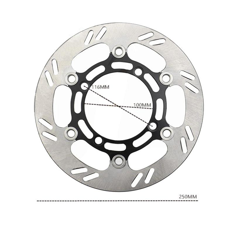 Motorcycle Front Brake Disc Rotor For Kawasaki KDX125 KDX200 SR Tracker KDX220 KDX250 KLX250 KDX 125 200 KLX 250 Brake Discs
