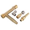 Brass Quick Water Intake Valve Key G1 Thread Brass Quick Coupler Valve for Underground Irrigation