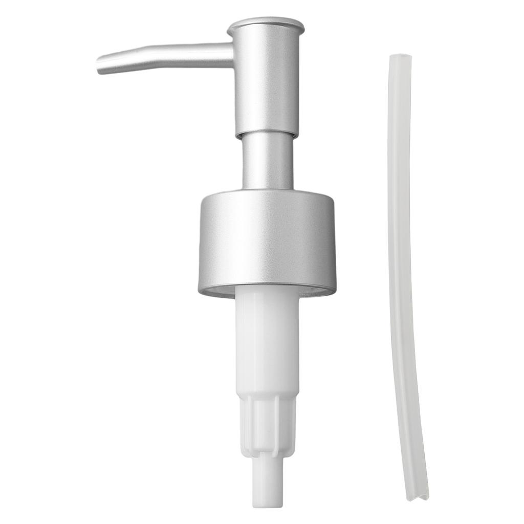 Золотисто-серебристый дозатор для мыла, нажимная головка насоса, пружинная головка насоса, насос для жидкости, лосьона, крема для лица, шампуня, незаменимый в путешествиях