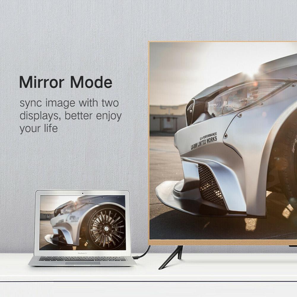 1,8 м Mini DP Display Port Thunderbolt 2 к HDMI-совместимому для Macbook позолоченный кабель Gold Pro Ad M8F1