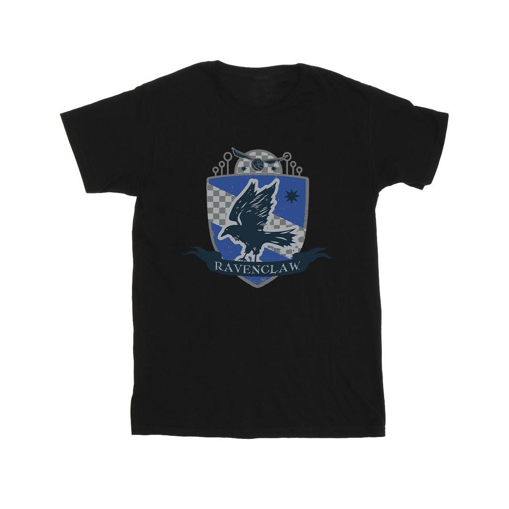 Harry Potter Mens Ravenclaw Chest Badge T-Shirt