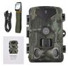 Night Vision Hunting Camera 4K Ultra High Clear Trail Camera Wildlife Motion Activated Camera  120 Degrees