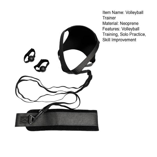 Волейбольное тренировочное оборудование Помощь для тренировок в одиночку Волейбольный тренажер для практики подачи, нападающего удара, паса и передачи Волейбольный отскок Тренировочный набор для начинающих и профессионалов