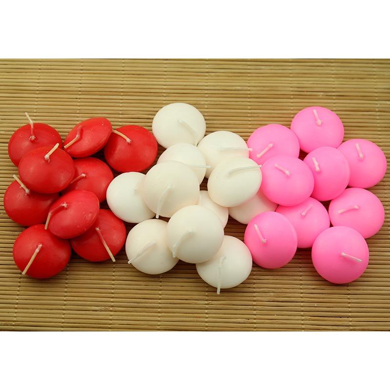 Floating Candles, Festive Supplies, Candle Release, Wishing Candles, Floating Wax Wedding Props, Floating Water Balls, Ivory White Candles