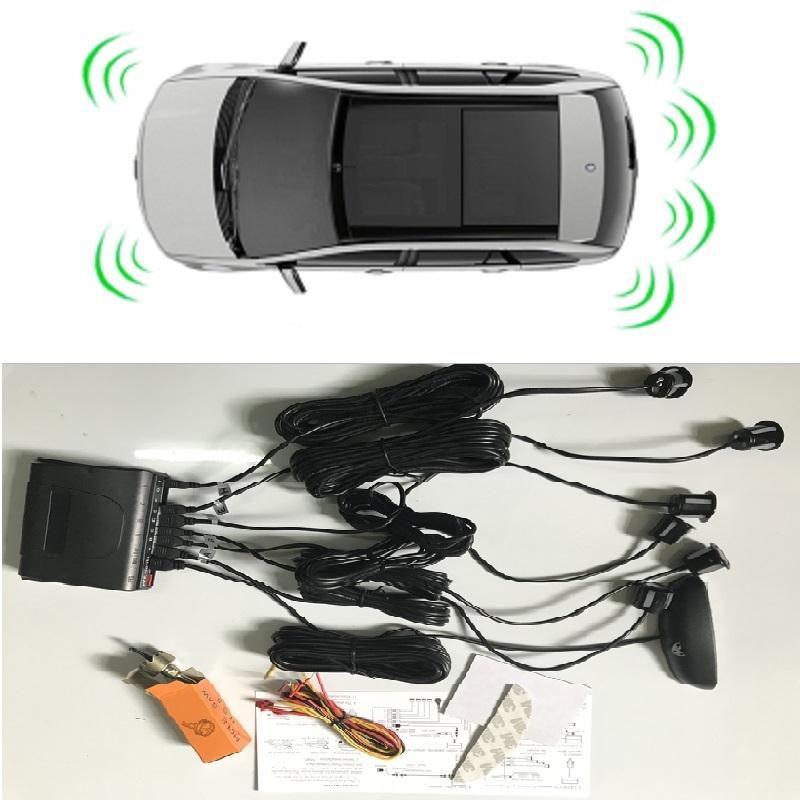 HOT Style 6 Sensors Parking Car SYSTEM Rear/Front Car LCD Monitor Display Parking Sensor Reverse Backup Radar Kit CITYCARAUTO