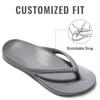 Fashion Litfun Summer New Orthopedic Flip Flops For Women Comfort Arch Support Beach Slipper Fashion Thong Sandals for Plantar Fasciitis