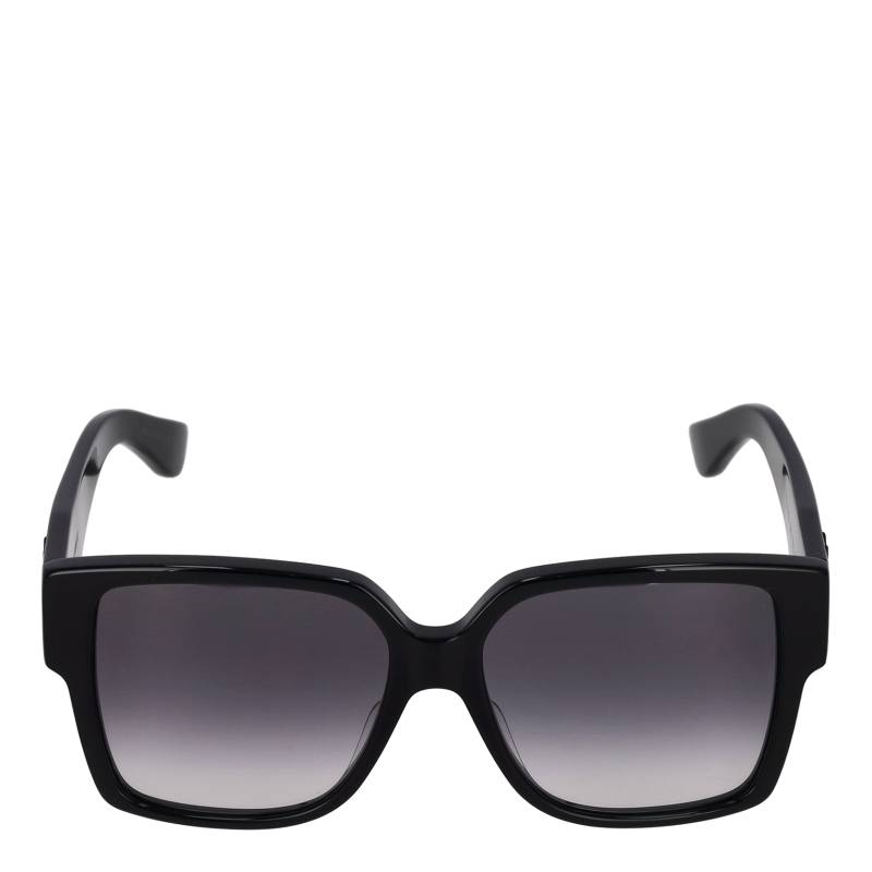 Saint Laurent Trendy Versatile Square Sunglasses Unisex sunglasses Black SLM9-002