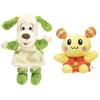 Секигучи Инай Инай Гав Гав Утан Мягкие Ручные Куклы Мягкие Животные Набор Наклеек Ростомеров, от которых дети скажут Мее! & 2, прибл.. 23-30 см (Включает в себя