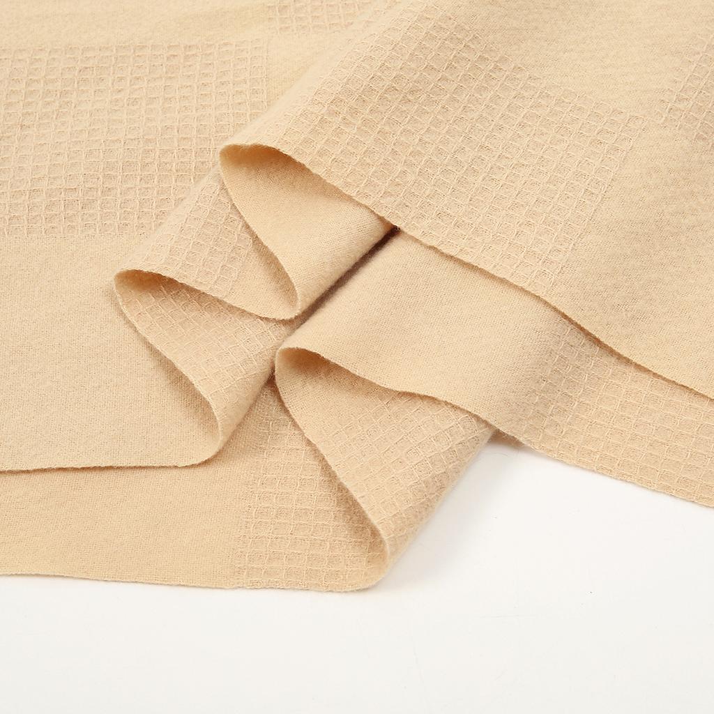 Solid Color Cashmere Hijab Tassel Scarf Islam Hijabs Women's Turbans Head Wrap Warm Winter Scarf Accessory