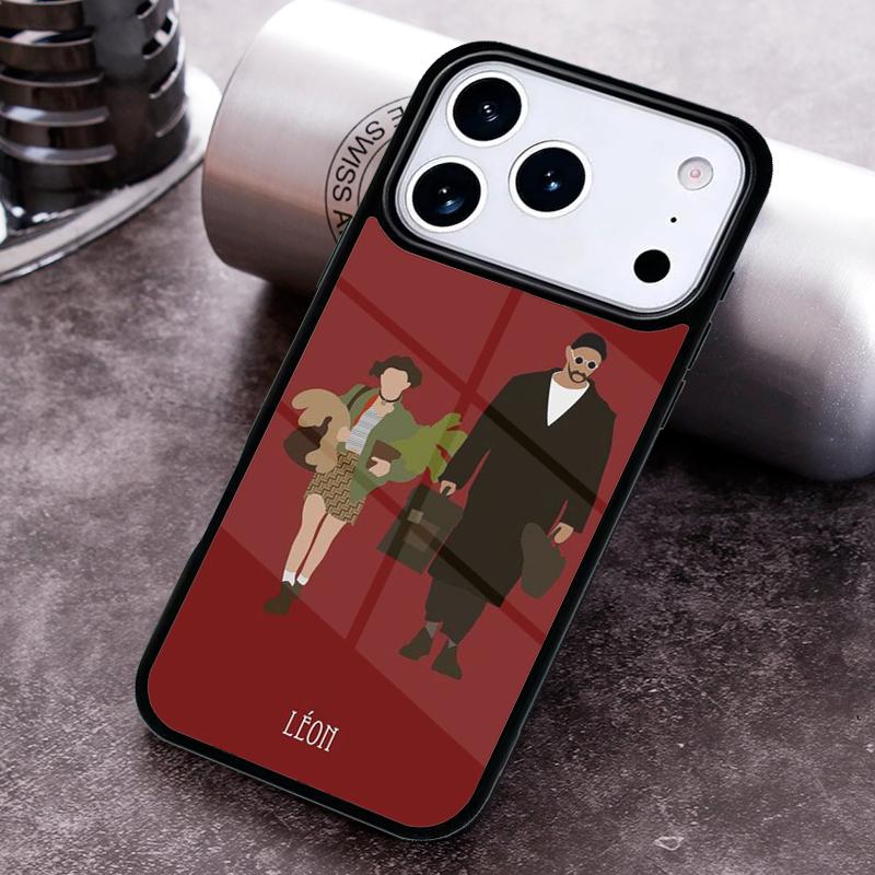 Мягкий чехол для телефона «Леон Профессионал» для iPhone 17 16 15 Pro Max Air 14 13 12 11 Plus Ударопрочный чехол Capa