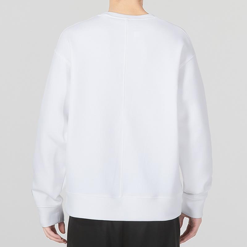 Under Armour Summit Fleece Knit Crew 'White' Men's 1377172-100