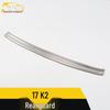 Rear Guard Plate Sequin for 17 K2: Stainless Steel Trunk Bumper Pedal Decorative Sticker