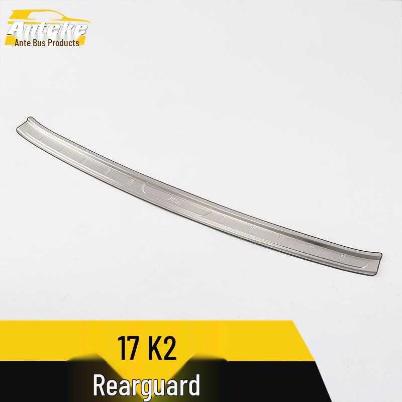 Задняя защитная пластина с пайетками для 17 K2: Накладка на бампер багажника из нержавеющей стали