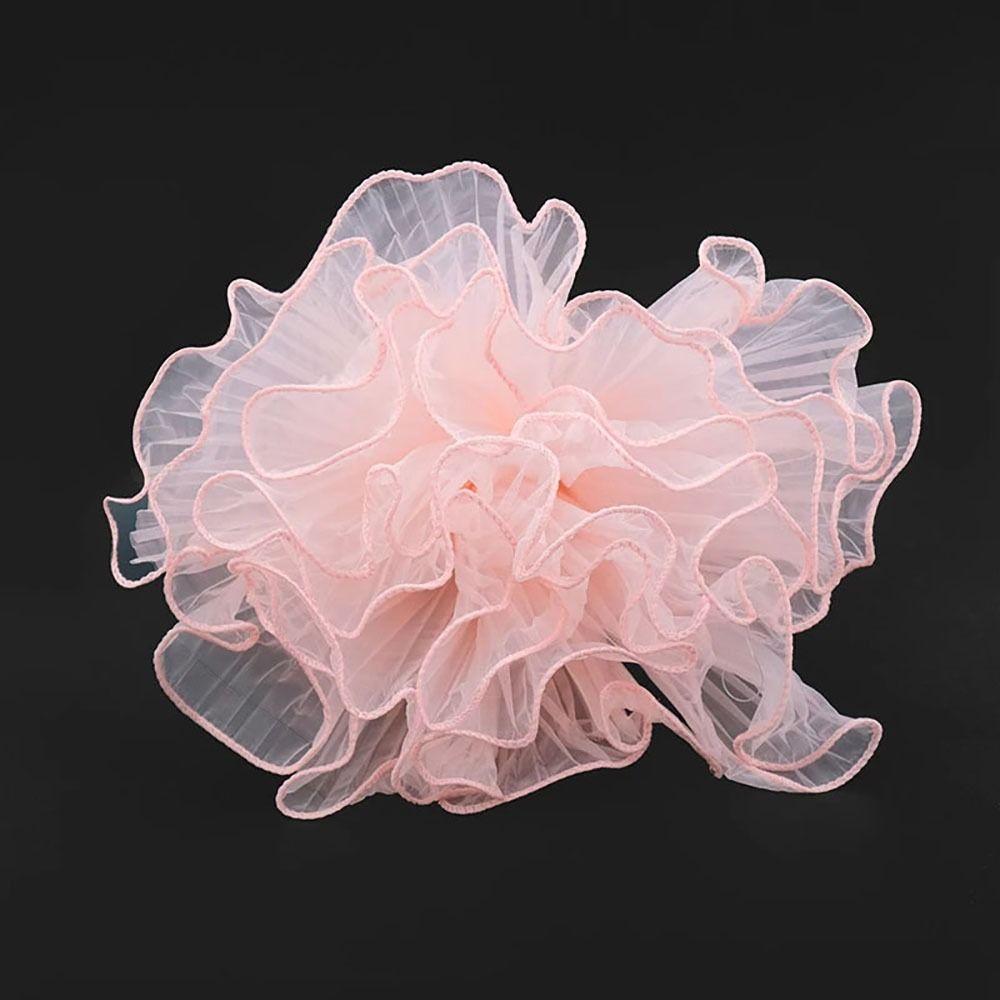 1Pcs Pearl Lace Gift Wrapping Mesh Wave Yarn Gift Packaging Paper  for Valentine's Day Wedding