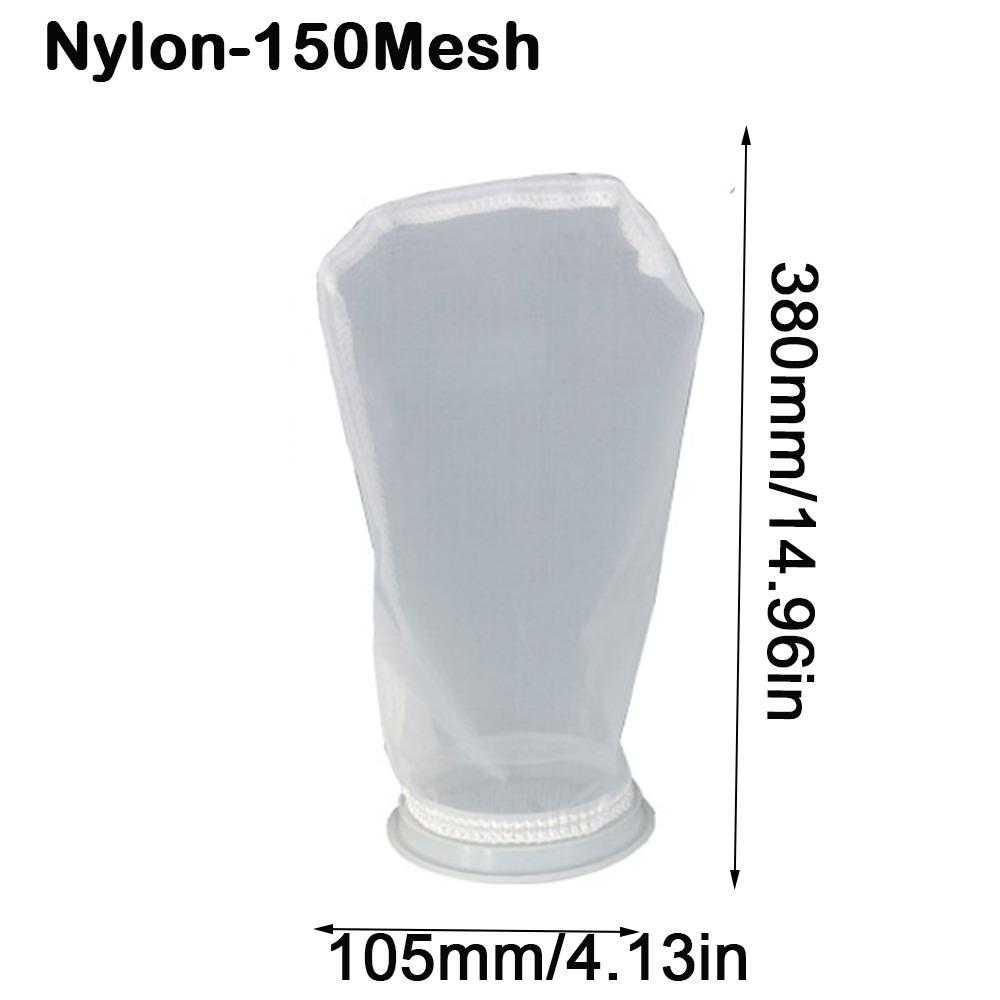 Marine Filtration Aquarium Filter Socks Bag PP Nylon Filter Bag Fish Tank Filtration System
