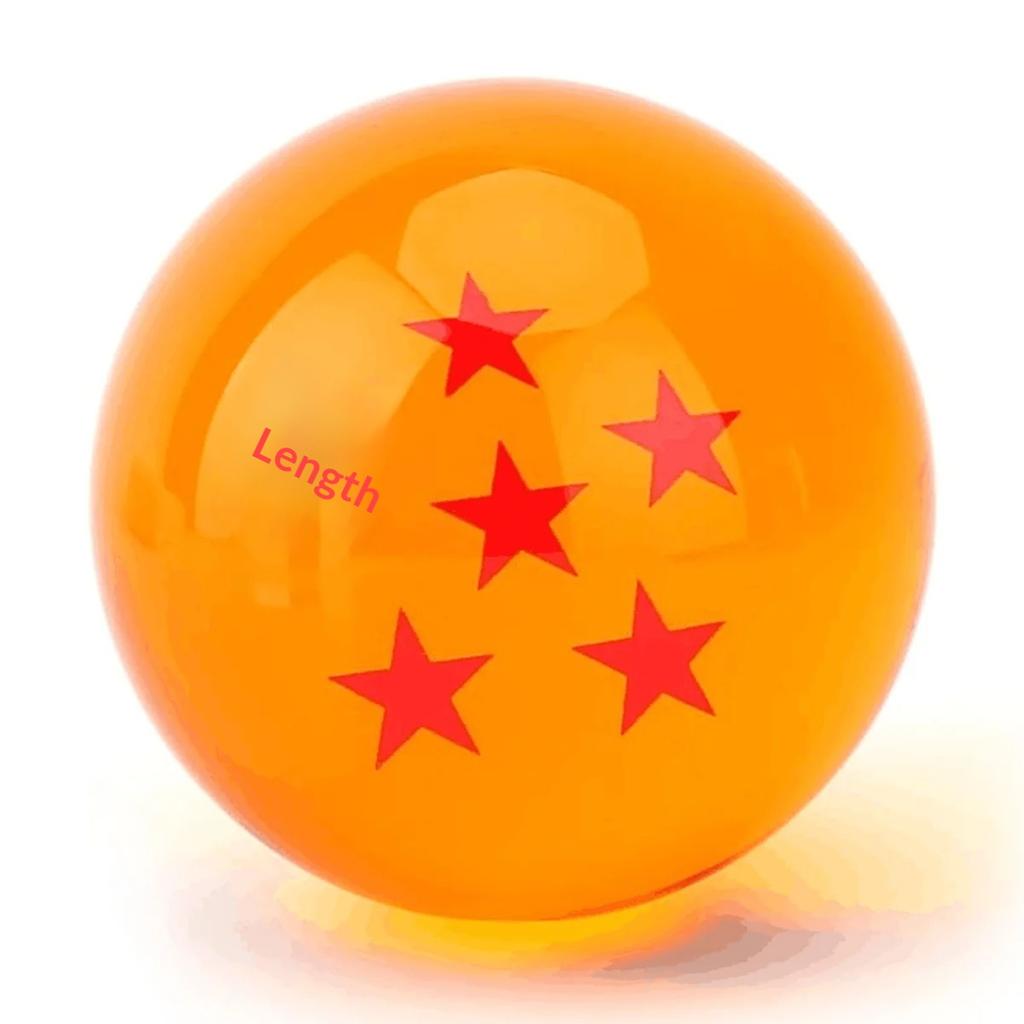 7,6 см Аниме Фигурка Dragon Ball Z Горячая Распродажа Игрушка Хрустальный Шар 1 2 3 4 5 6 7 Звездных Драконьих Шаров Игрушка для Украшения Рабочего Стола Подарок для Детей