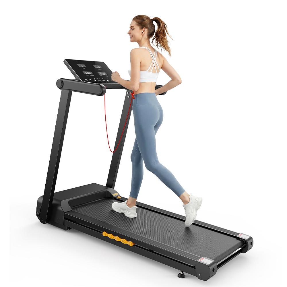 iScooter FT60 Treadmill, 3.5HP Peak, 1–14KM/H, 1030x420mm Belt, 135KG Max Load, 15% Auto Incline, Heart Rate, Fitshow APP