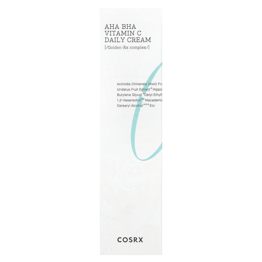 COSRX Daily Cream with AHA, BHA and Vitamin C, 1.69 Fl Oz (50 Ml)