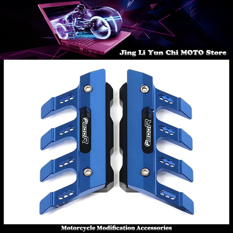 With For BMW F800R F800 R Motorcycle Mudguard Front Fork Protector Guard Block Fender Anti-fall Slider Accessories