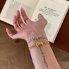 Циркониевый браслет с пряжкой в виде подковы, модный, легкая роскошь, высококлассный браслет, уникальный дизайн, ювелирные изделия для женщин
