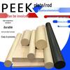Антистатическая армированная волокном пластина и стержень из PEEK - термостойкая полиэфирэфиркетоновая плита