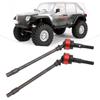 Steel CVD Front Drive Shaft Replacement Accessory Fit for Axial SCX10 1:10 Crawler CarRed