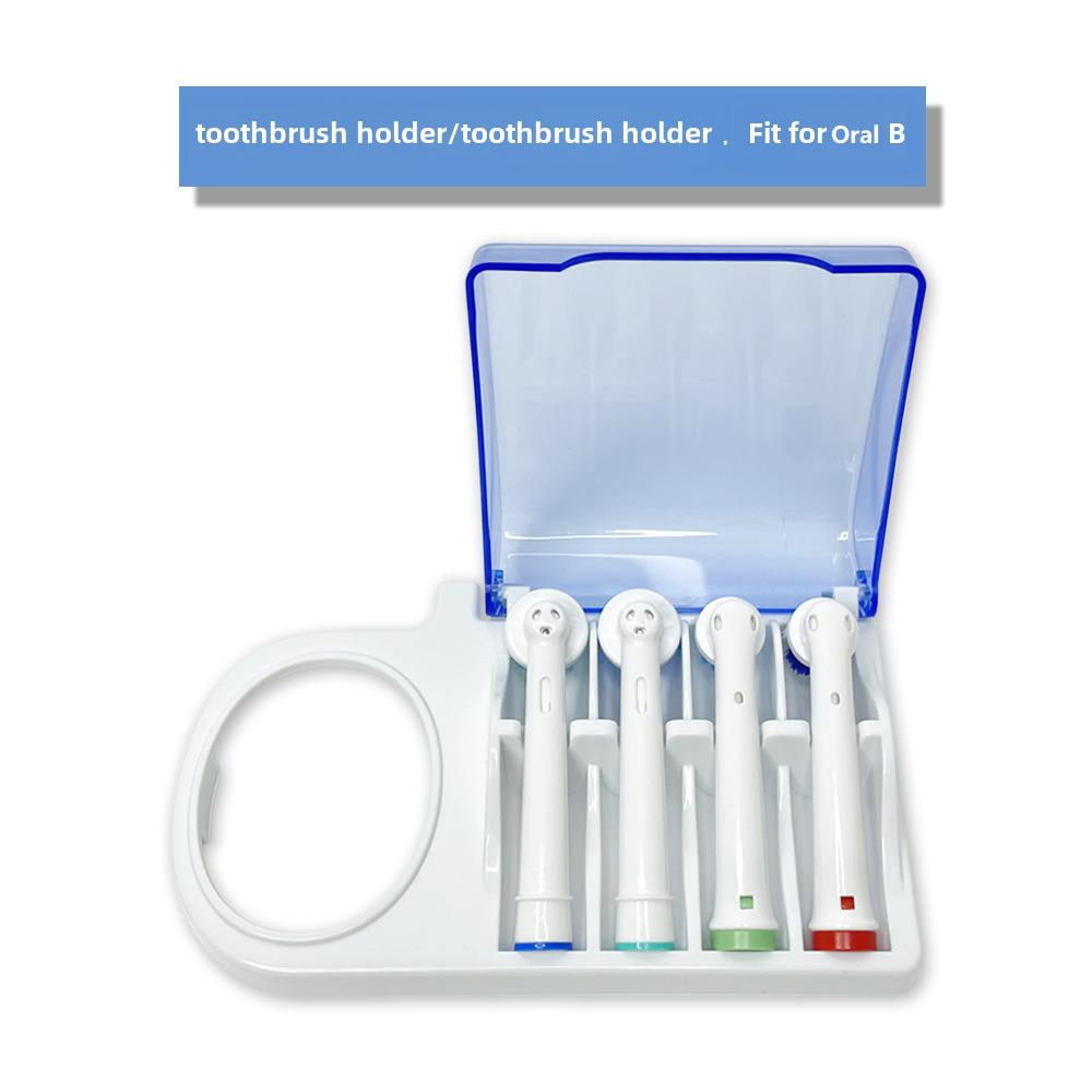 Сменный держатель для электрической зубной щетки Braun Oral B с чехлом для хранения головки щетки и подставкой для зарядного устройства