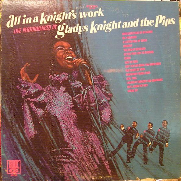 Виниловая пластинка GLADYS KNIGHT THE PIPS All In A Knights Work SS730 Soul 1970 США SoulFunk Б/у