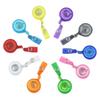 Belt Clip Retractable Badge Reel Key Ring Easy-to-pull Buckle ID Card Holder  School Student